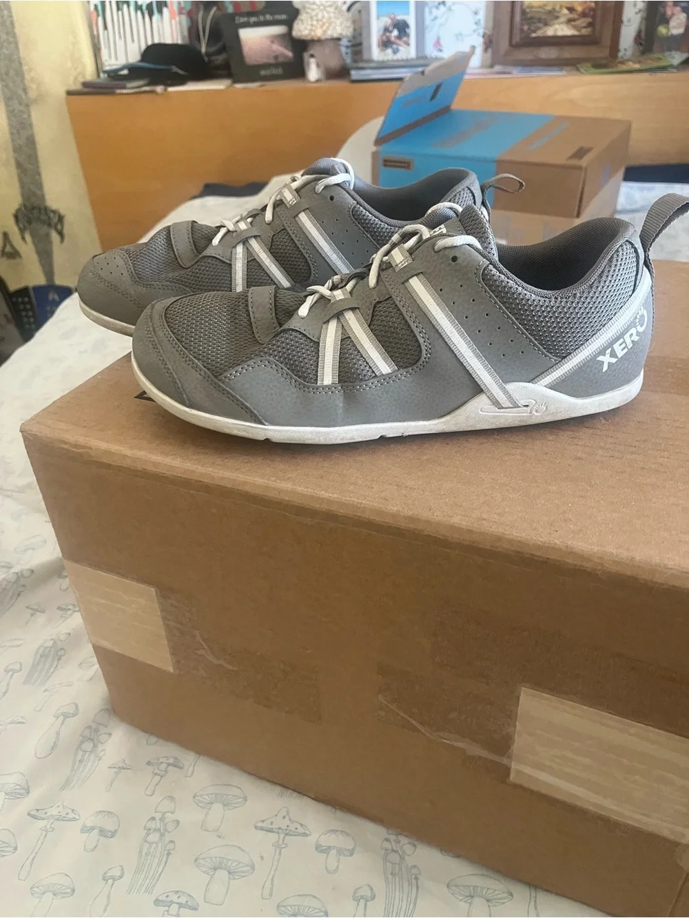 Xero Prio Mens Size 10 Fallen Rock Grey